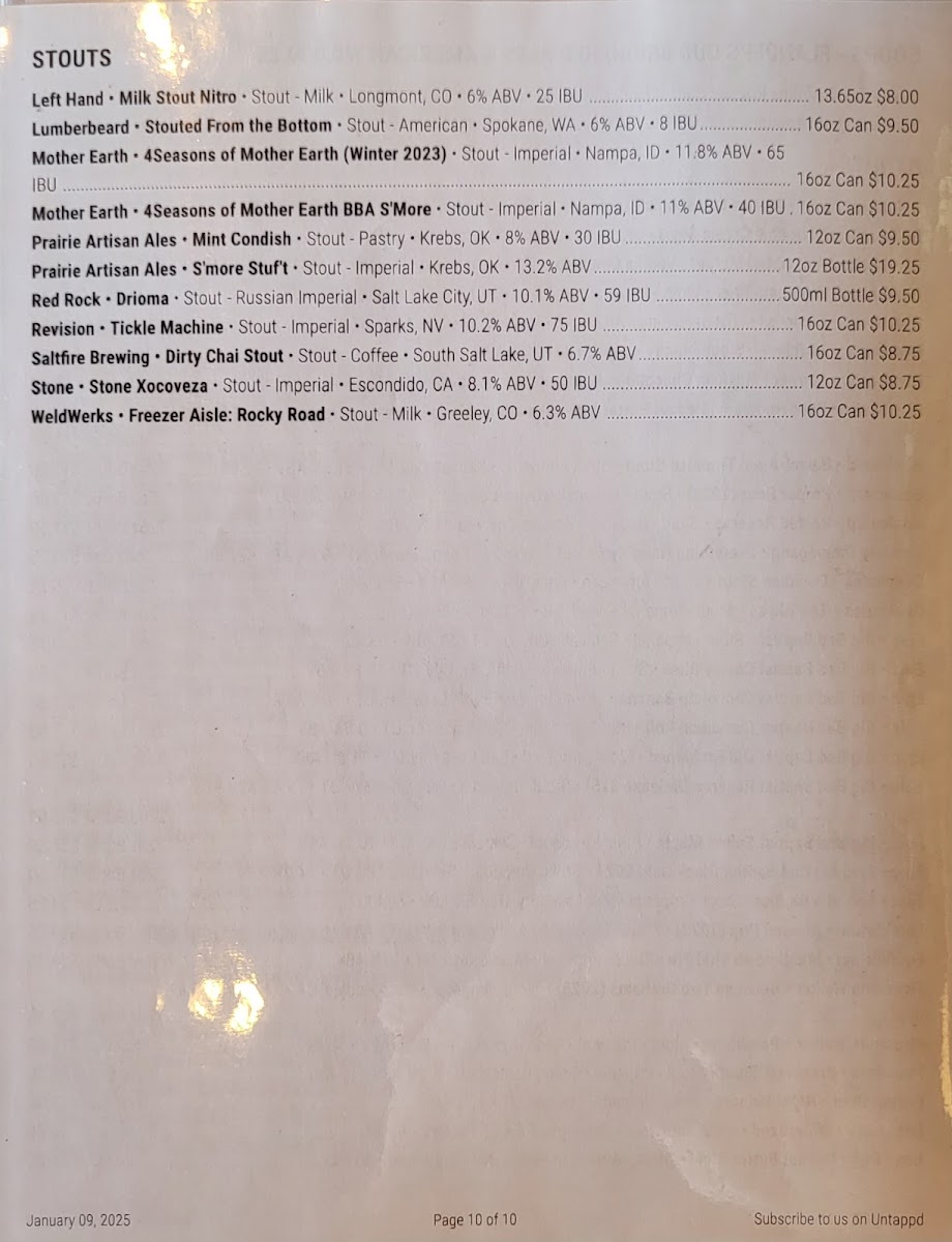 Menu Slackwater Pizza Herriman-10