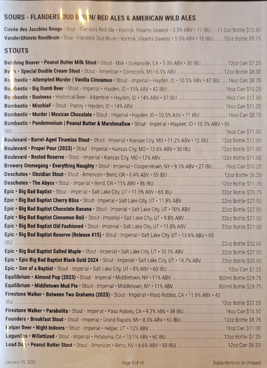 Menu Slackwater Pizza Herriman-4