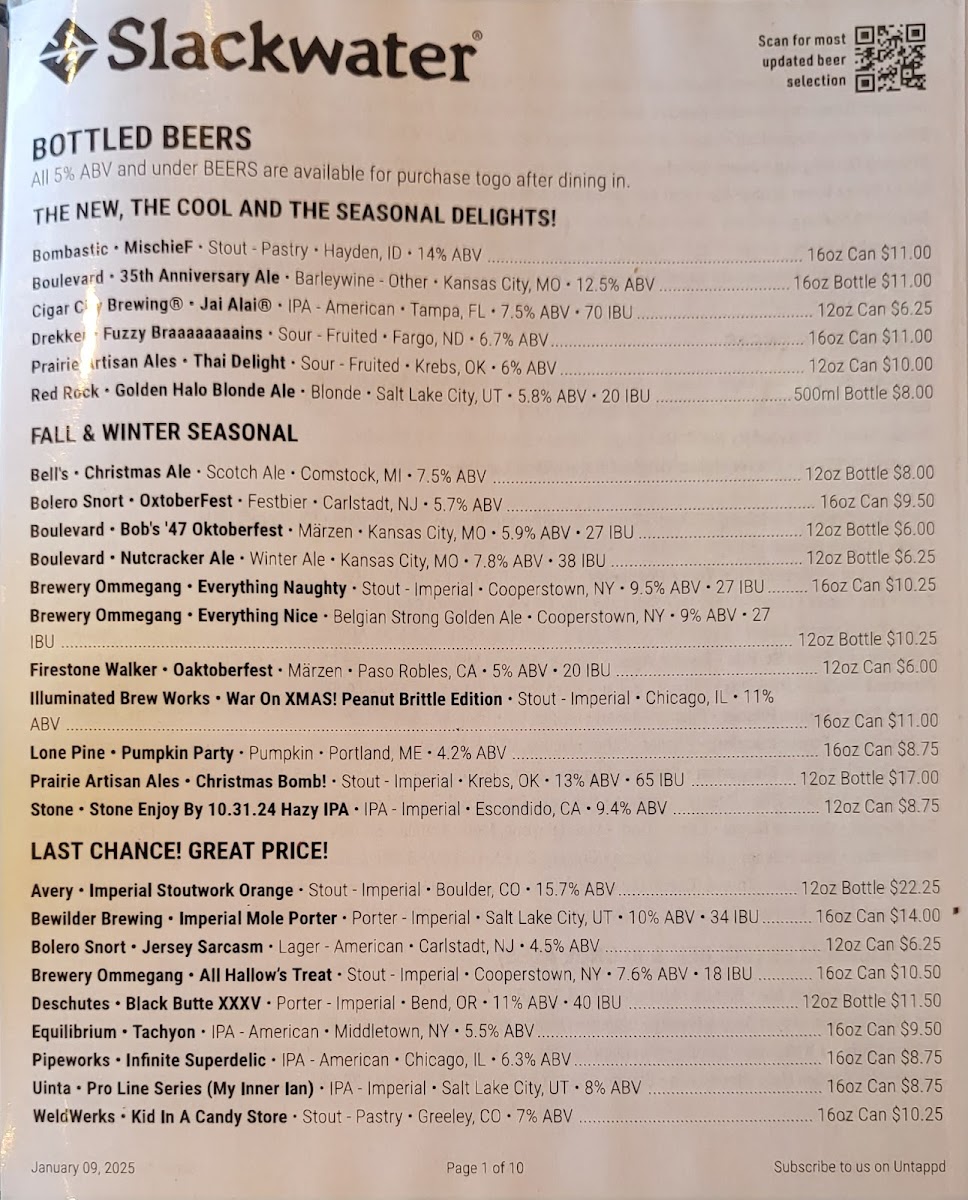 Menu Slackwater Pizza Herriman-6